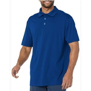 Men's Cutter & Buck Blue XL DryTec Tri-Blend‎ Polo US Naval Academy NWT